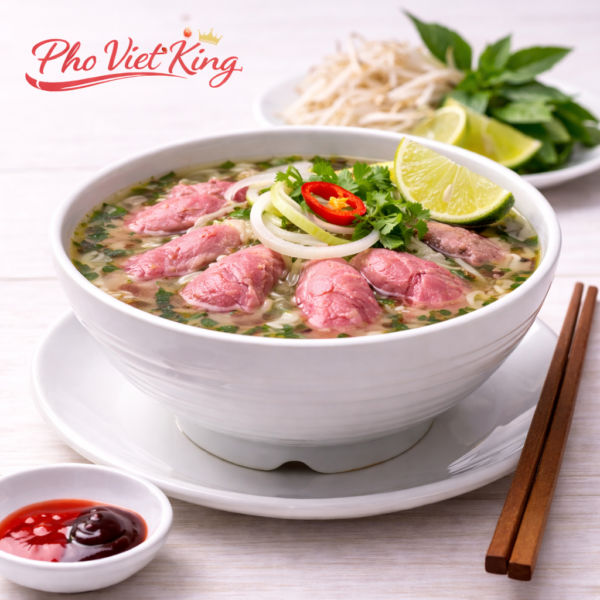316. Rare Beef Rice Noodle Soup