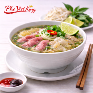 321. Rare Beef and Soft Tendon Rice Noodle Soup