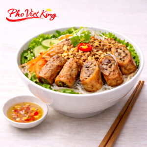 425. Vermicelli Salad with Spring Roll