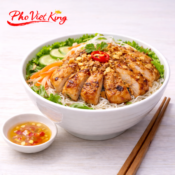 428. Vermicelli Salad with Grilled Chicken