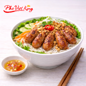 430. Vermicelli Salad with Grilled Sausage
