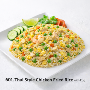 601. Thai Style Chicken Fried Rice with Egg