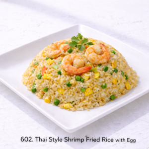 602. Thai Style Shrimp Fried Rice with Egg