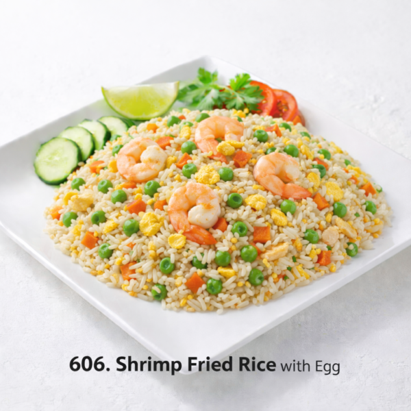 606. Shrimp Fried Rice with Egg