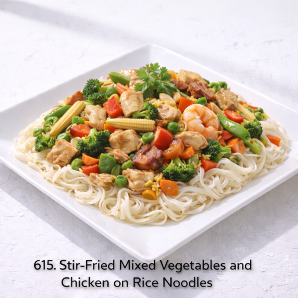 615. Stir Fried Mixed Vegetables on